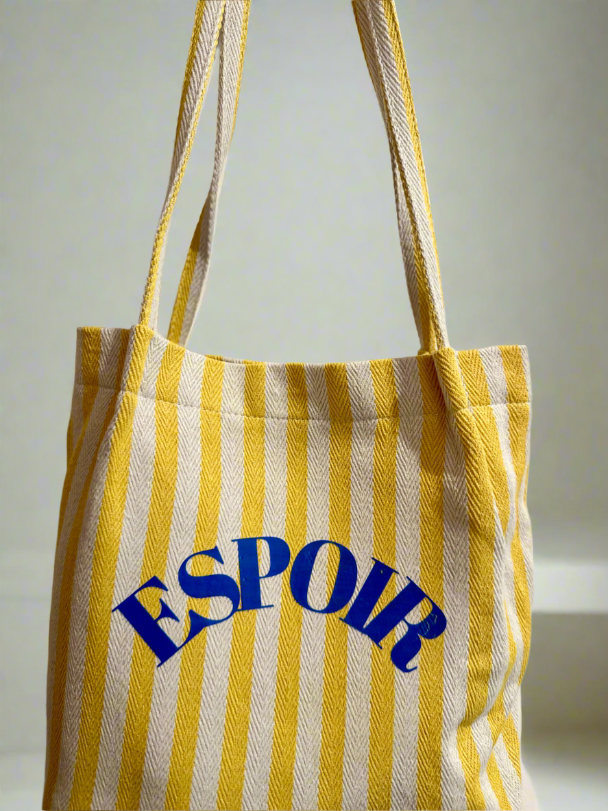 Robust Yellow-White Stripes 