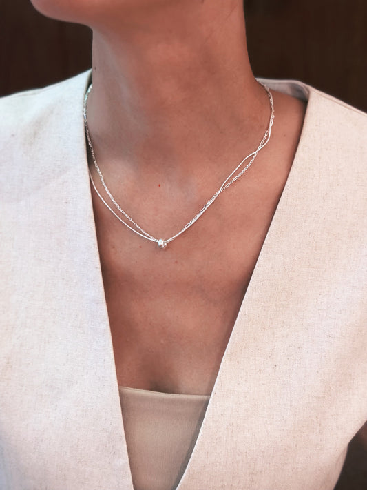 Lucia Double Layered Necklace