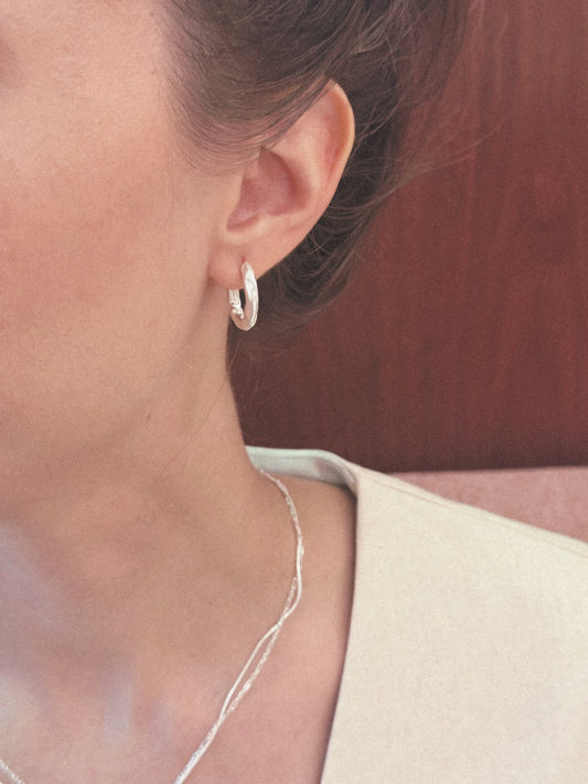 Lucia Small Hoop Earrings