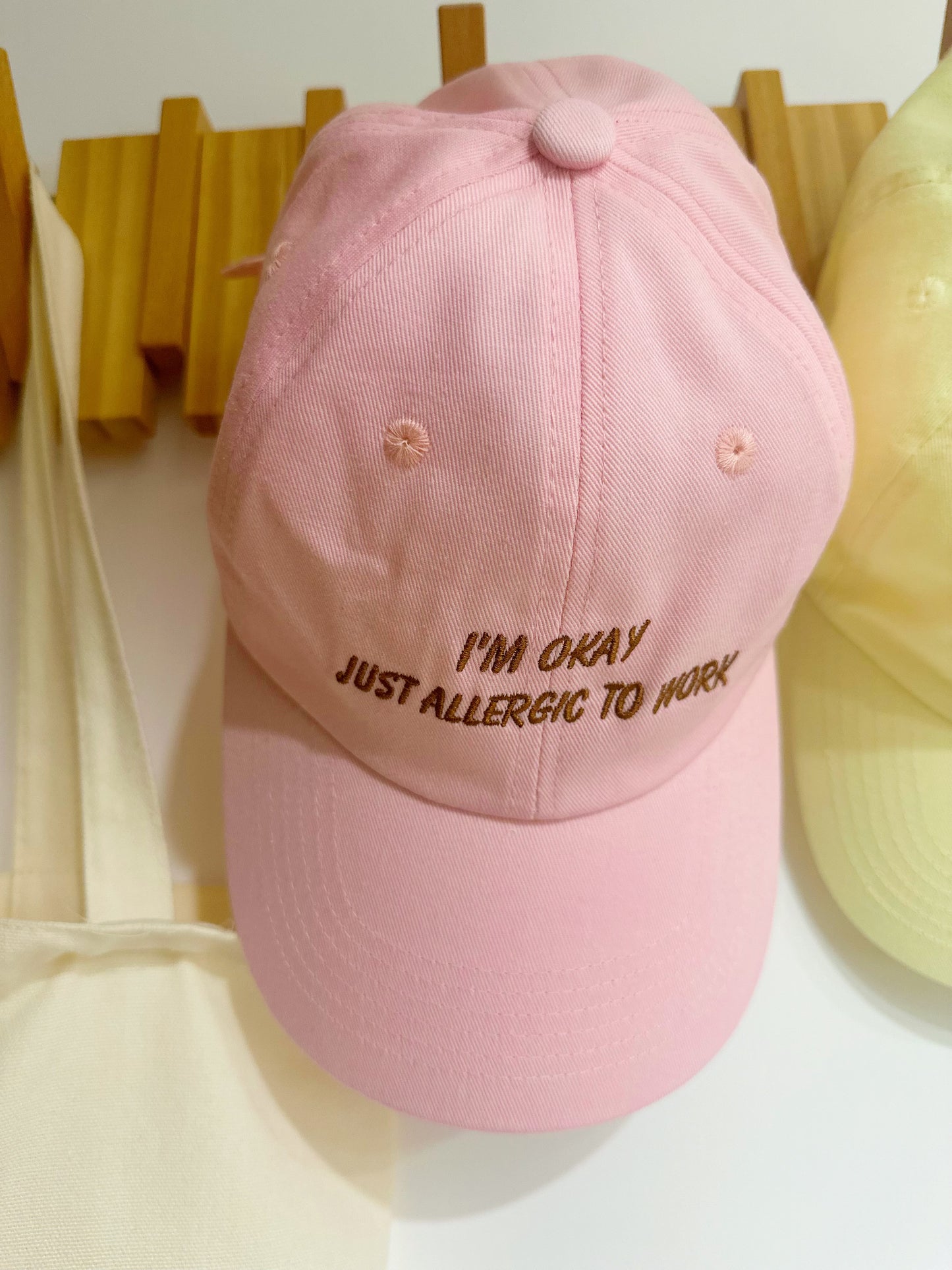 Allergic To Work Cap